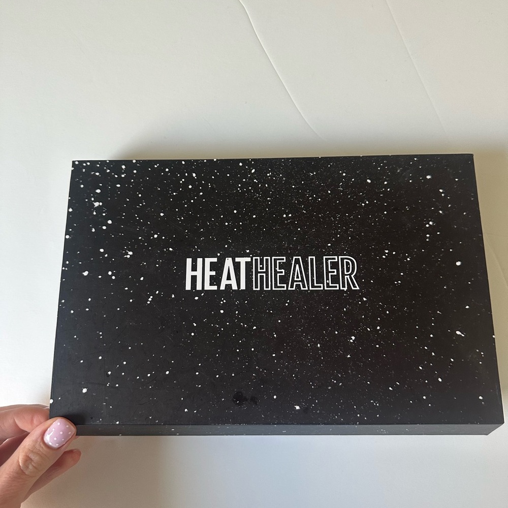HEAT HEALER Black Stone Lymphatic Body Paddle Gua Sha - Picture 2 of 4